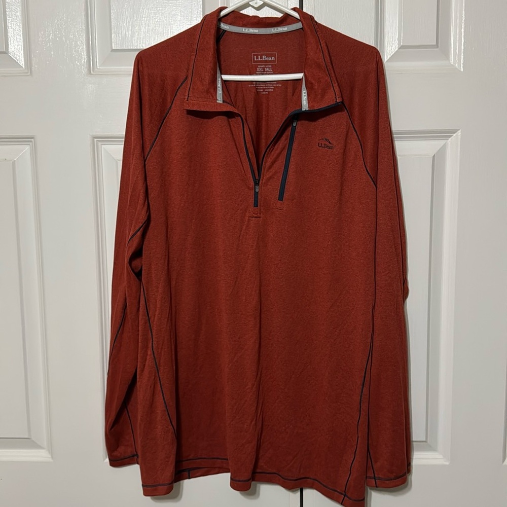 LL Bean lightweight quarter zip Men’s